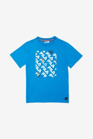 Fila small logo on sale tee